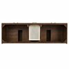 James Martin Vanities Metropolitan 72in Double Vanity Cabinet, American Walnut 850-V72-AWT